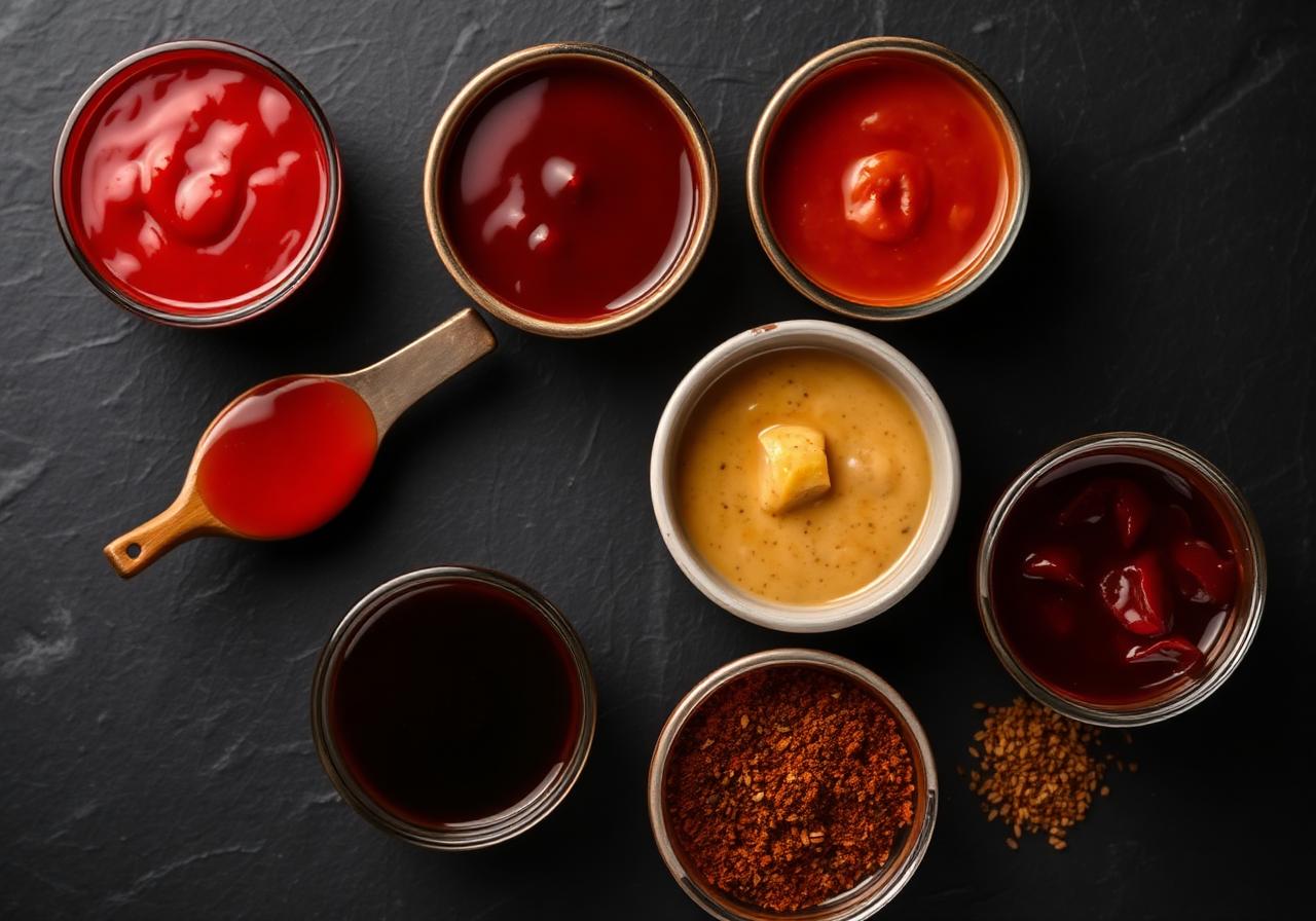 Signature HS Wings sauces